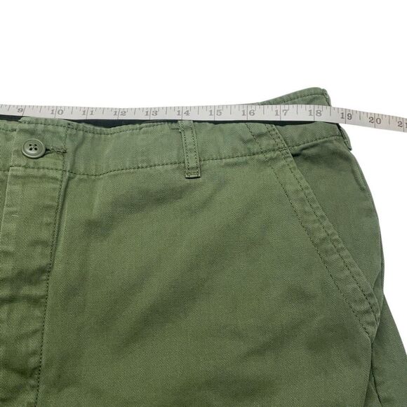 Universal Thread Verde Green Cropped Cargo Pants N0290 - Picture 6 of 11